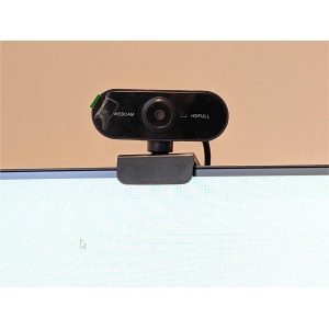 HD 1080p Web Camera with Built-in Microphone
