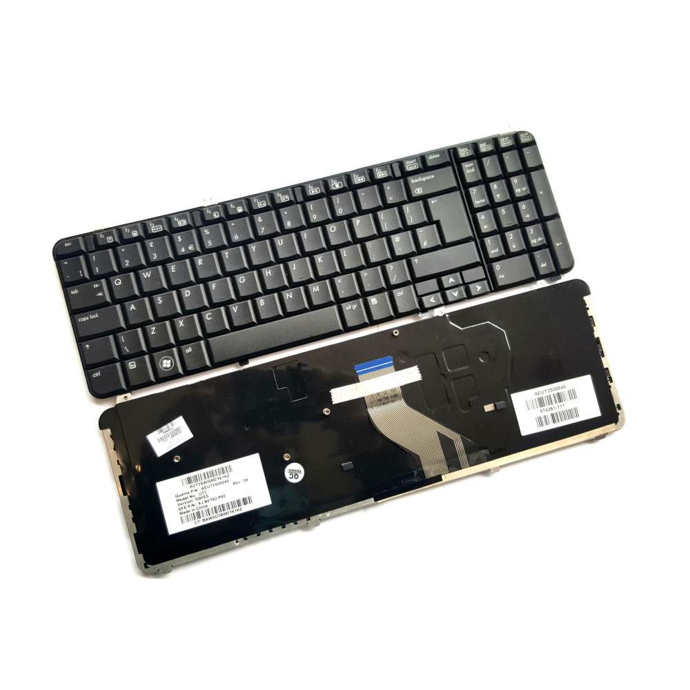 HP DV6-1000 DV6-2000 UK Keyboard - Next Day Delivery & 12-Month Warranty