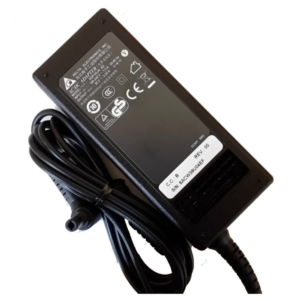 Fujitsu 20V 3.25A 65W Laptop Charger - Next Day Delivery & 12-Month Warranty