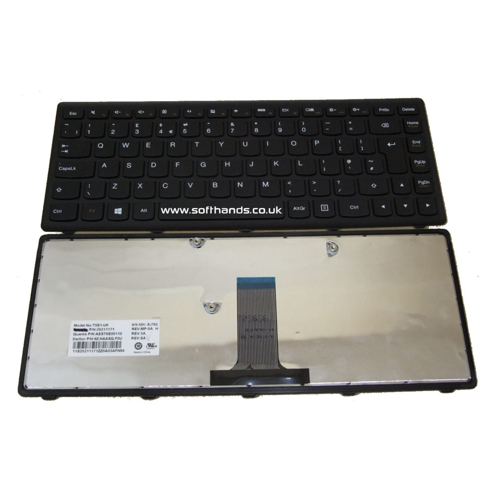 Lenovo G400S G405S G410S S410P UK Layout Keyboard - Next Day Delivery & 12-Month Warranty